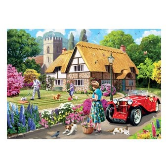 Summer in the Garden Jigsaw Puzzle 1000 Pieces image number 2