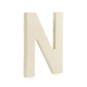 Small Wooden Letter N 6.5cm image number 1