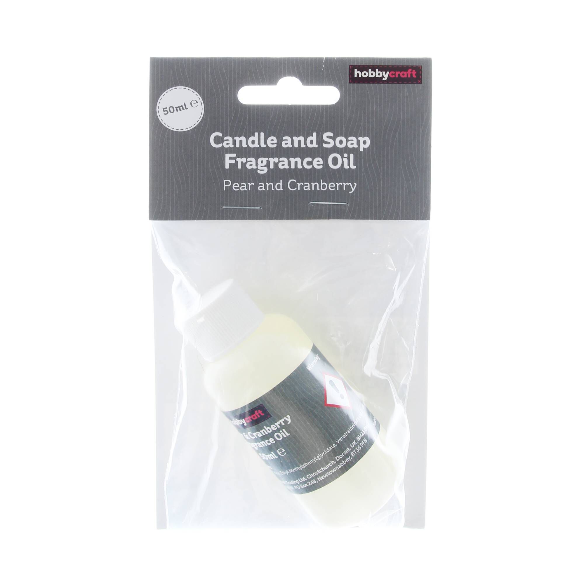 Pear and Cranberry Candle and Soap Fragrance Oil 50ml Hobbycraft