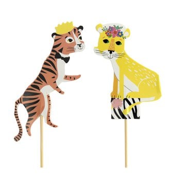 Whisk Animal Cake and Balloon Cake Toppers 10 Pieces image number 4