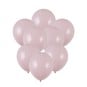 Pink Pearlised Latex Balloons 8 Pack image number 1