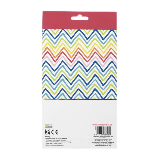 Pastel Pencil and Eraser Set 4 Pack image number 3