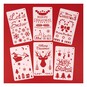 Christmas Stencils 6 Pack image number 2