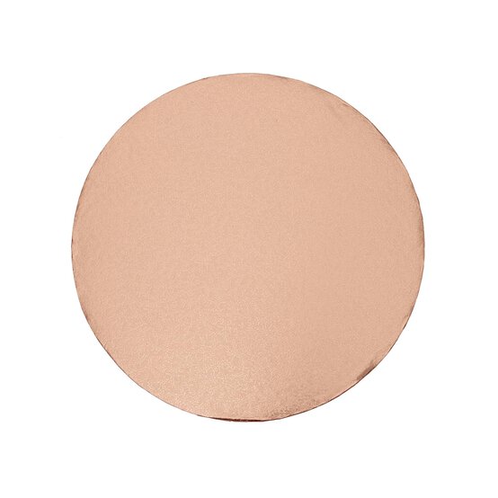 Rose Gold Round Double Thick Card Cake Board 10 Inches image number 1