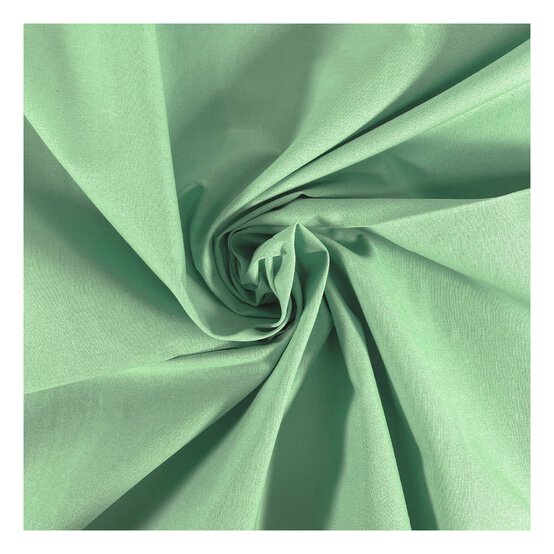 Mist Green Cotton Homespun Fabric by the Metre image number 1