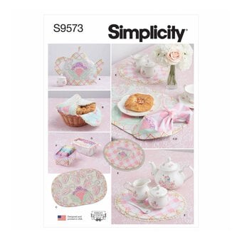 Simplicity Tabletop Accessories Sewing Pattern S9573