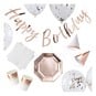 Ginger Ray Rose Gold Foiled Party in a Box 16 Pack image number 1