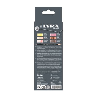 Lyra Skin Tone Aqua Brush Duo 6 Pack