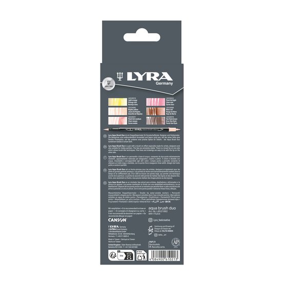 Lyra Skin Tone Aqua Brush Duo 6 Pack image number 2