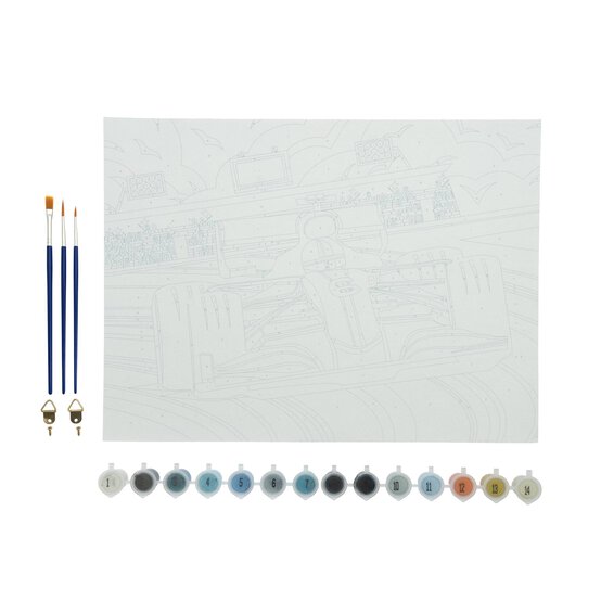Racing Car Paint by Numbers image number 4
