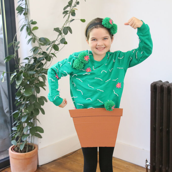 How to Make a Cactus Costume image number 1