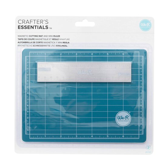 We R Makers Magnetic Cutting Mat and Mini Ruler image number 1