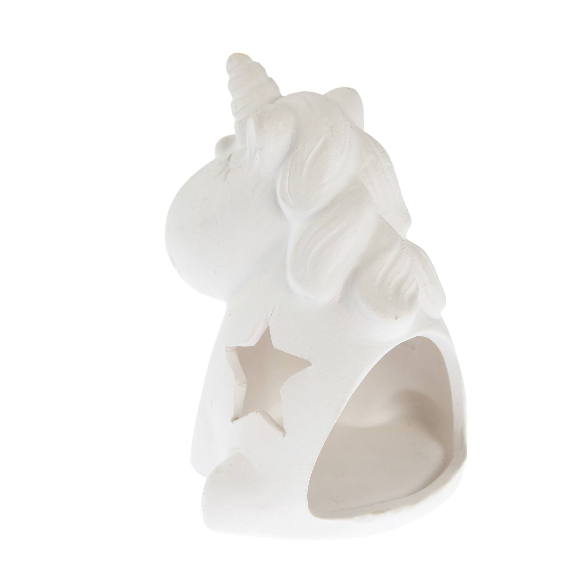 Paint Your Own Unicorn Tealight Holder Hobbycraft