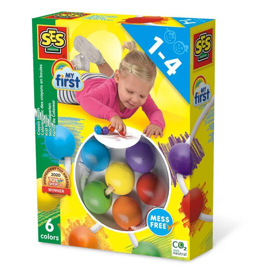 SES Creative My First Crayon Beads image number 1