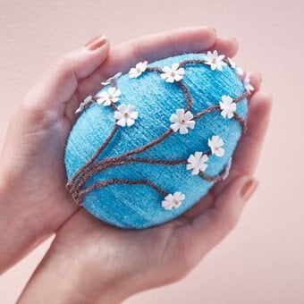 How to Make a Wool Wrapped Egg