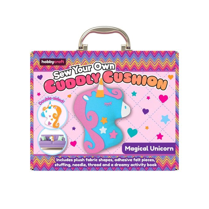 Sew Your Own Magical Unicorn Cuddly Cushion Case image number 1