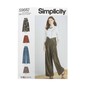 Simplicity Women's Skirts, Shirts and Trousers Sewing Pattern S9682 (D5 4-12) image number 1