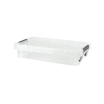 Whitefurze Allstore 0.75 Litre Clear Storage Box 
