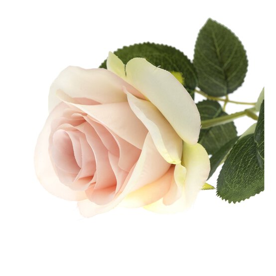 Pink and White Rose Stem 45cm image number 3