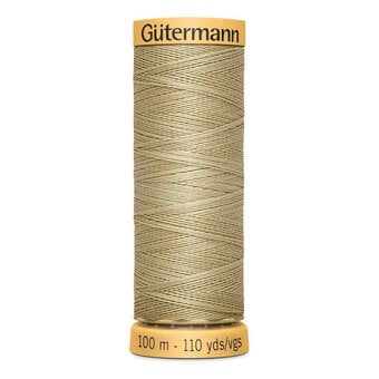 Gutermann Beige Cotton Thread 100m (927)