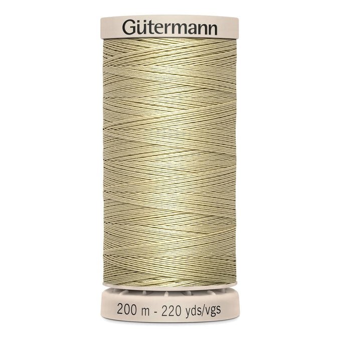 Gutermann Beige Hand Quilting Thread 200m (928) image number 1