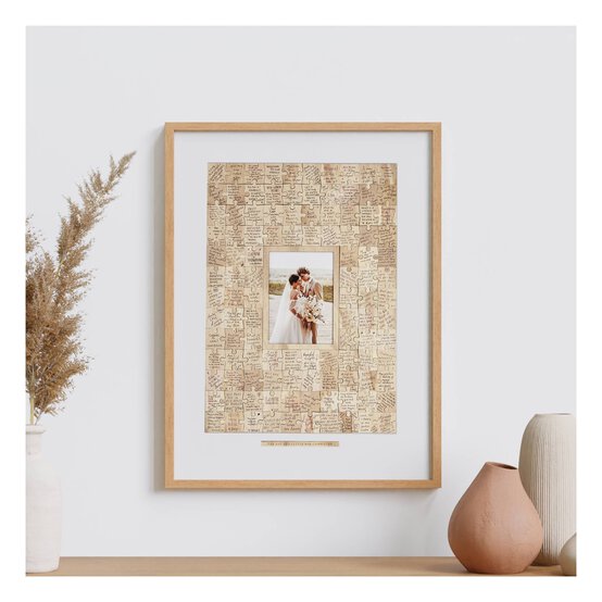 Wooden Jigsaw Guest Book 100 Pieces image number 2