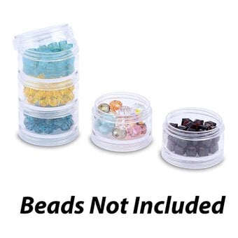 Beadalon Small Stackable Containers 6 Pack