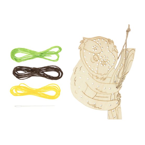 Sloth Wooden Threading Kit image number 3