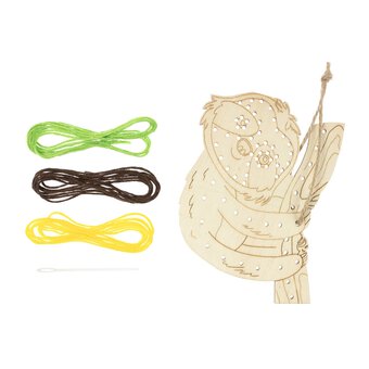 Sloth Wooden Threading Kit image number 3