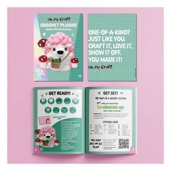 Oh My Craft! Adopt Me Hedgehog Crochet Plushie Kit