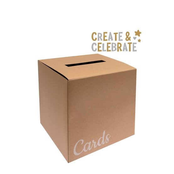 Create & Celebrate Kraft Card Box image number 1