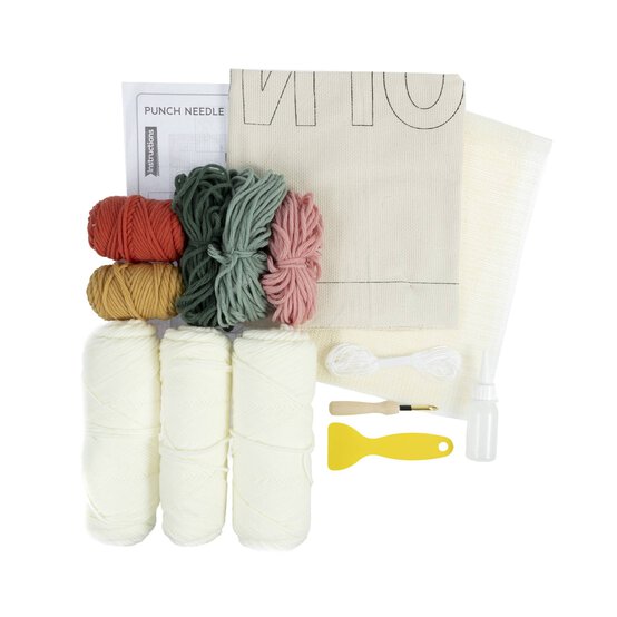 Bonjour Punch Needle Rug Kit image number 2