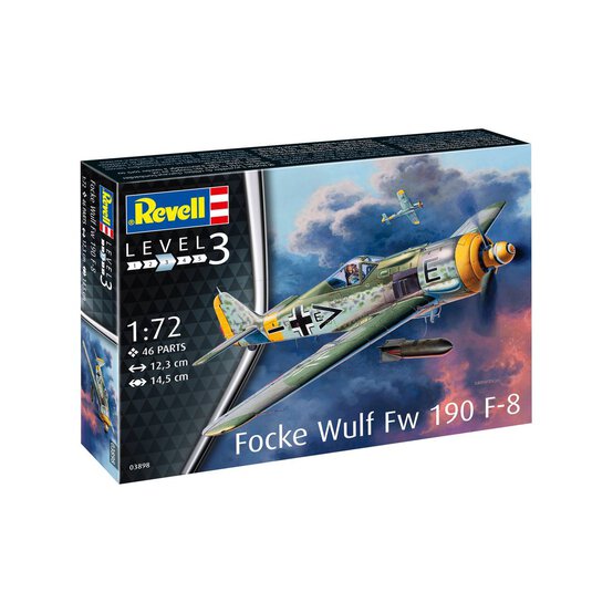 Revell Focke Wulf Fw190 F-8 Model Kit 1:72 image number 1
