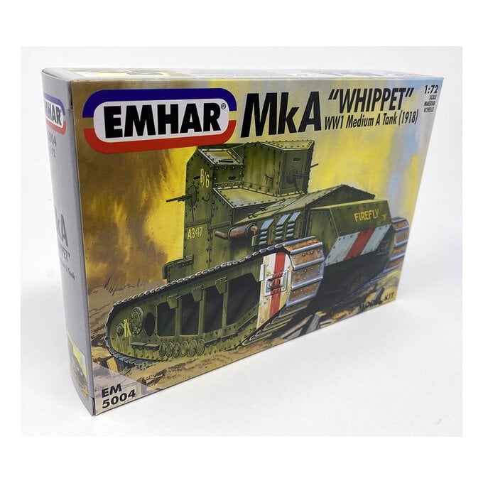 Emhar Mk. A Whippet British Medium Tank Model Kit 1:72 image number 1
