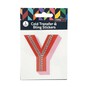 Cold Transfer and Bling Letter Y Sticker Set image number 1