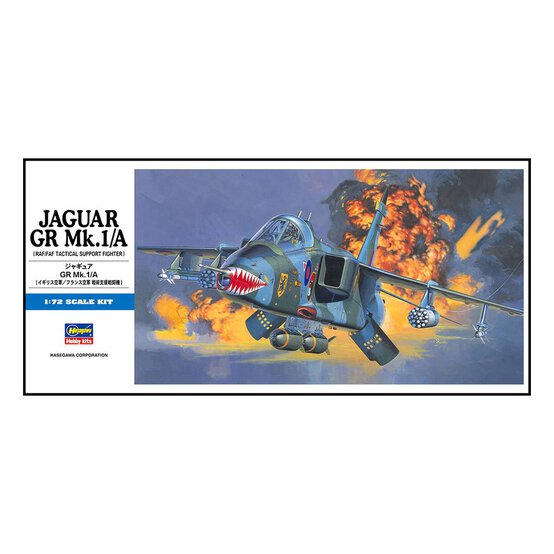 Hasegawa Jaguar GR Mk.1/A Model Kit 1:72 image number 1