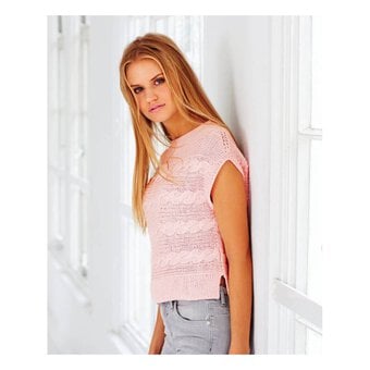 Rico Essentials Cotton DK Top and Snood Digital Pattern 439 image number 2