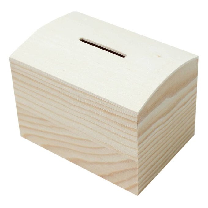 Wooden Mini Box with Lid 10cm image number 1