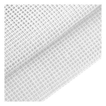 White 14 Count Tapestry Mesh Fabric 48cm x 48cm