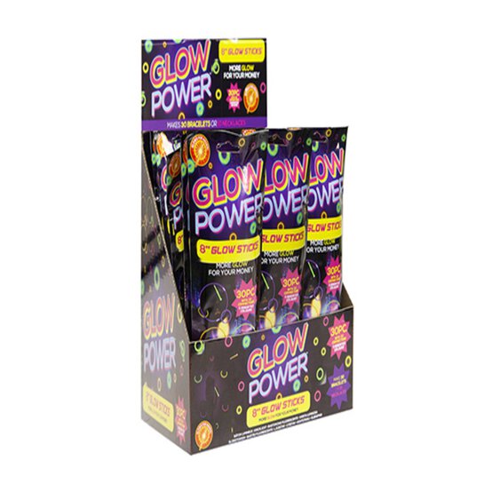 Glow Sticks with Connectors 30 Pieces image number 2