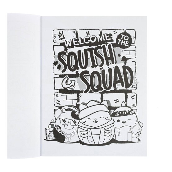 Kaleidoscope Squishmallows Street Style Colouring Book image number 6