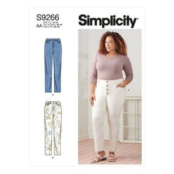 Simplicity Vintage Jeans Sewing Pattern S9266 (10-18)