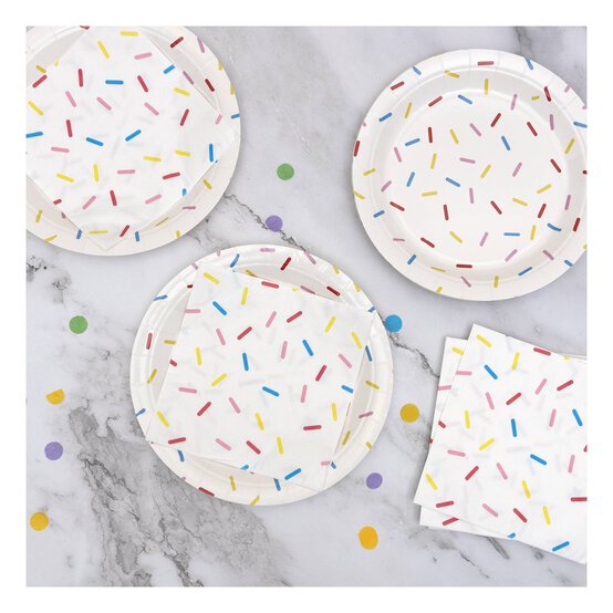 Rainbow Celebration Napkins 16 Pack image number 2