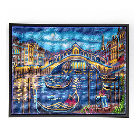Diamond Dotz Evening Stroll to Rialto Bridge  Kit 27cm x 35cm image number 3