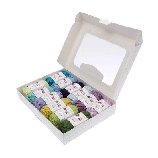 Knitcraft Cool Tone Tiny Cotton Friends Yarn 25g 12 Pack image number 3