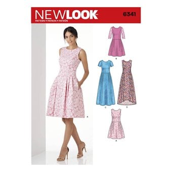 New Look Women's Dress Sewing Pattern 6341