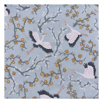 Skyborne Grace Sky Song Cotton Fabric by the Metre