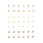 Adhesive Cat Gems 42 Pack image number 1