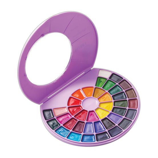 HIMI Purple Semi-Moist Watercolour Set 38 Pack  image number 3