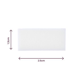 Adhesive Foam Pads 25mm x 12mm x 2mm 40 Pack image number 5